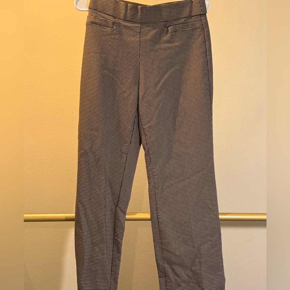 #34 Stylish Fitted Checkered Pants